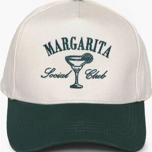 David and Young Cream and Green Margarita Social Club Hat